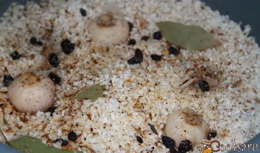 плов со свиным беконом