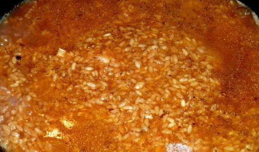 плов со свиными ребрышками