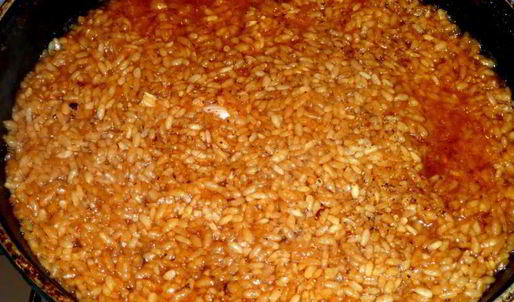 плов со свиными ребрышками