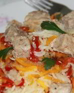 Плов в аэрогриле