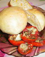 Плов в булочке