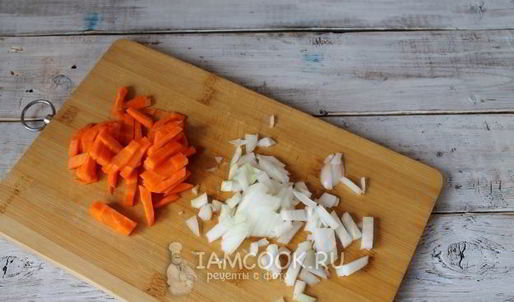 постный плов из гречки с опятами