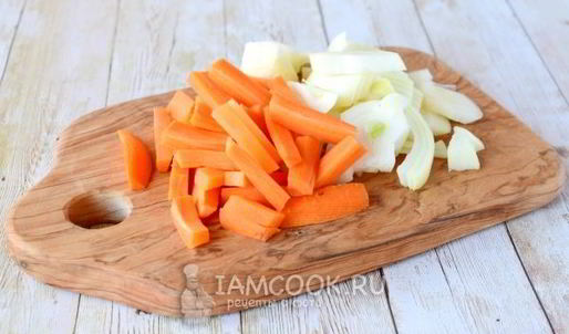 постный плов с овощами