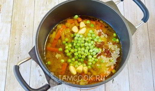 постный плов с овощами