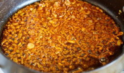 пряный пилав с курицей и вялеными томатами