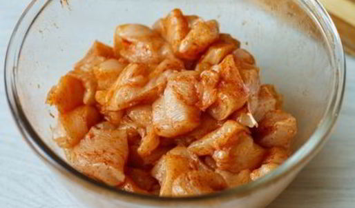 пряный пилав с курицей и вялеными томатами