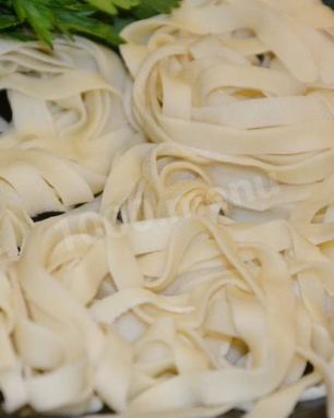 Постная лапша