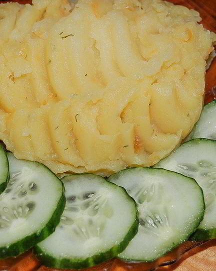 Рецепт постного картофельного пюре с луком и морковью