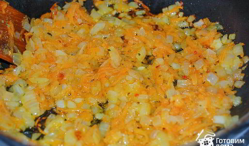 постное картофельное пюре с луком и морковью