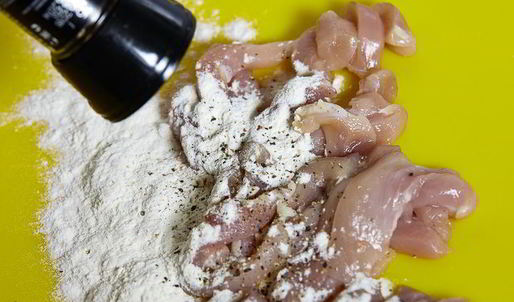 фрикасе из курицы с картофелем