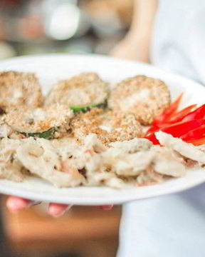 Фрикасе из курицы с цукини