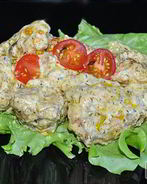 Фрикасе из курицы в сырном соусе