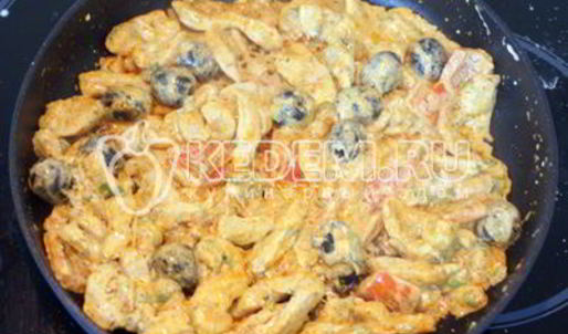 фрикасе из курицы