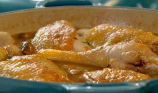 фрикасе из цыпленка