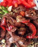 Фрикасе из утки с киноа