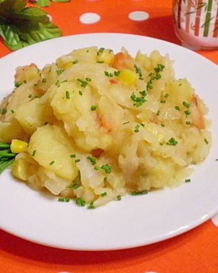 Рецепт картофельного рагу с овощами