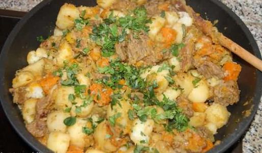 осеннее рагу с говядиной