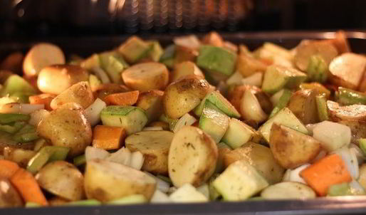 овощное рагу — постное блюдо