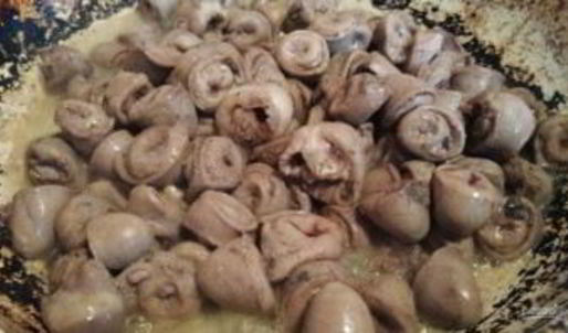 овощное рагу с куриными сердечками