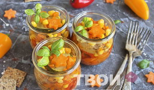 овощное рагу с курицей