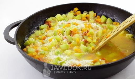 овощное рагу с рисом