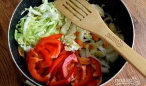 овощное рагу в лаваше