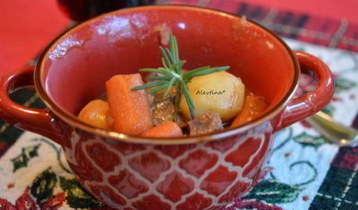 рагу из говядины с овощами