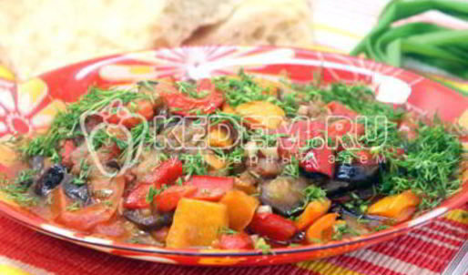 рагу с баклажанами