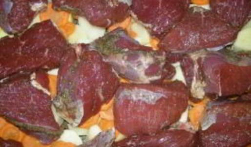 рагу с говядиной и овощами