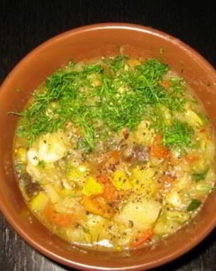 Рагу с мясом и кабачками