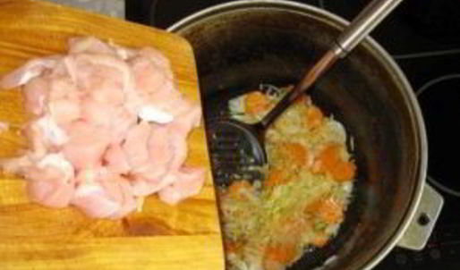 рагу с мясом и кабачками