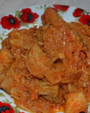 Рагу со свининой и овощами