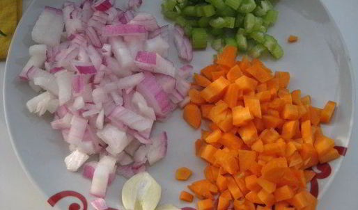 стручковая фасоль с мясным рагу