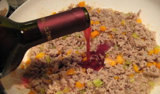 стручковая фасоль с мясным рагу