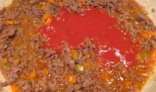 стручковая фасоль с мясным рагу