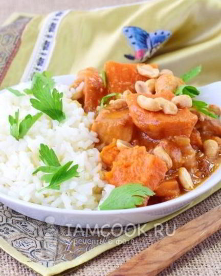 Рецепт эфиопского рагу с арахисом