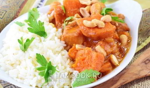 эфиопское рагу с арахисом