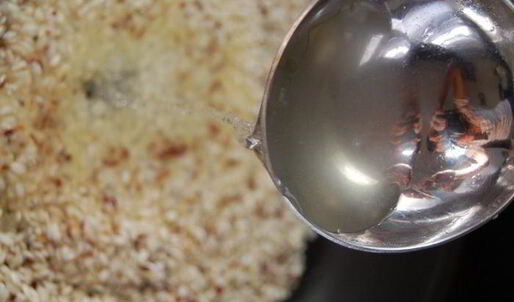 дважды мускатное ризотто с креветками