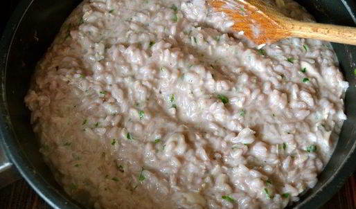 гранатовое ризотто