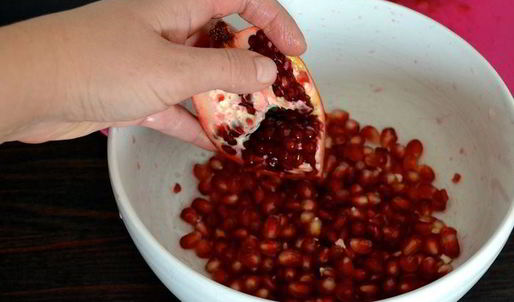 гранатовое ризотто