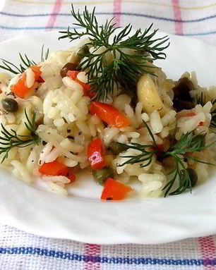 Грибное ризотто