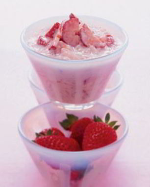 Клубничное ризотто