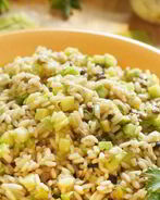 Легкое весеннее ризотто с кабачком