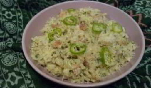 насыщенное ризотто с морским окунем и сливками