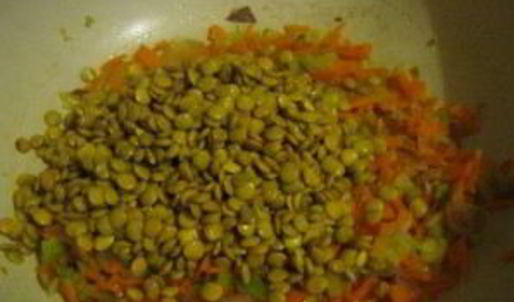 ризотто из чечевицы