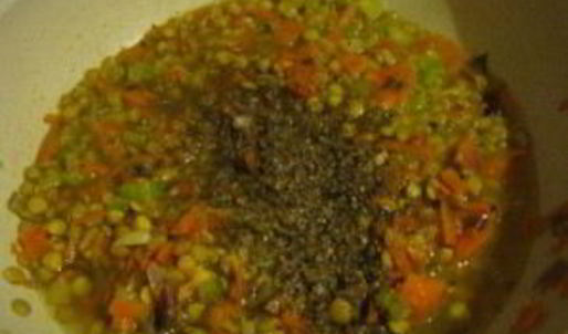 ризотто из чечевицы