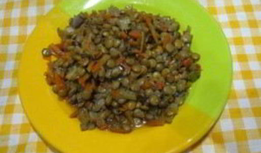 ризотто из чечевицы