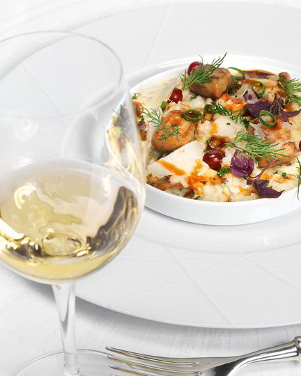 Рецепт ризотто из перловки с фуа-гра