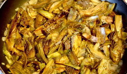 ризотто с артишоками