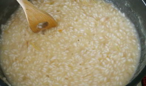 ризотто с бананом